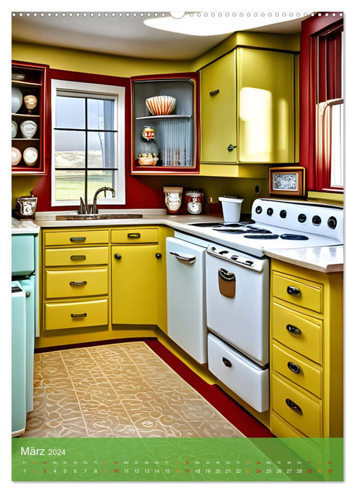 Kitchen dreams (CALVENDO wall calendar 2024) 