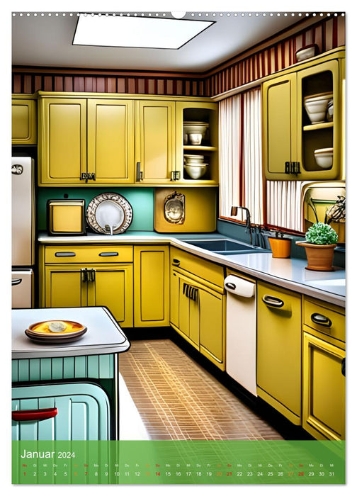 Küchenträume (CALVENDO Premium Wandkalender 2024)