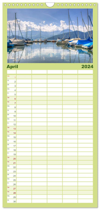 Vierwaldstättersee (CALVENDO Familienplaner 2024)