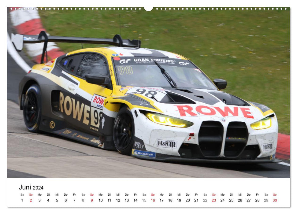 Bayerische Motoren Werke im Motorsport (CALVENDO Premium Wandkalender 2024)