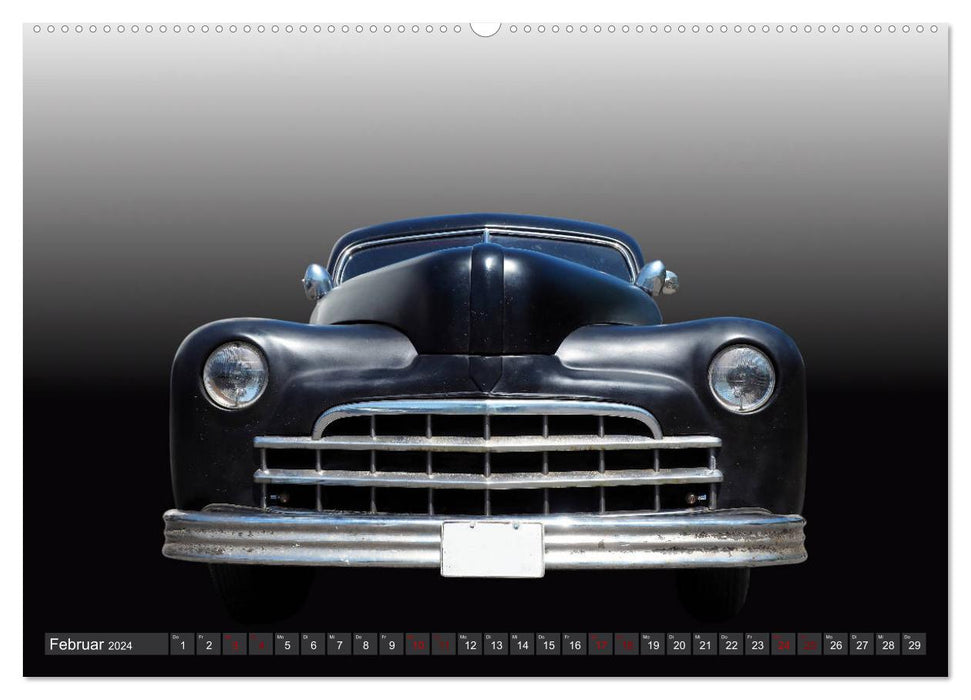 Hot Rod Style - emblématique et légendaire (calendrier mural CALVENDO 2024) 