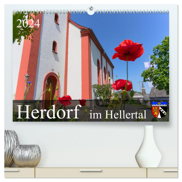 Herdorf im Hellertal (CALVENDO Premium Wandkalender 2024)