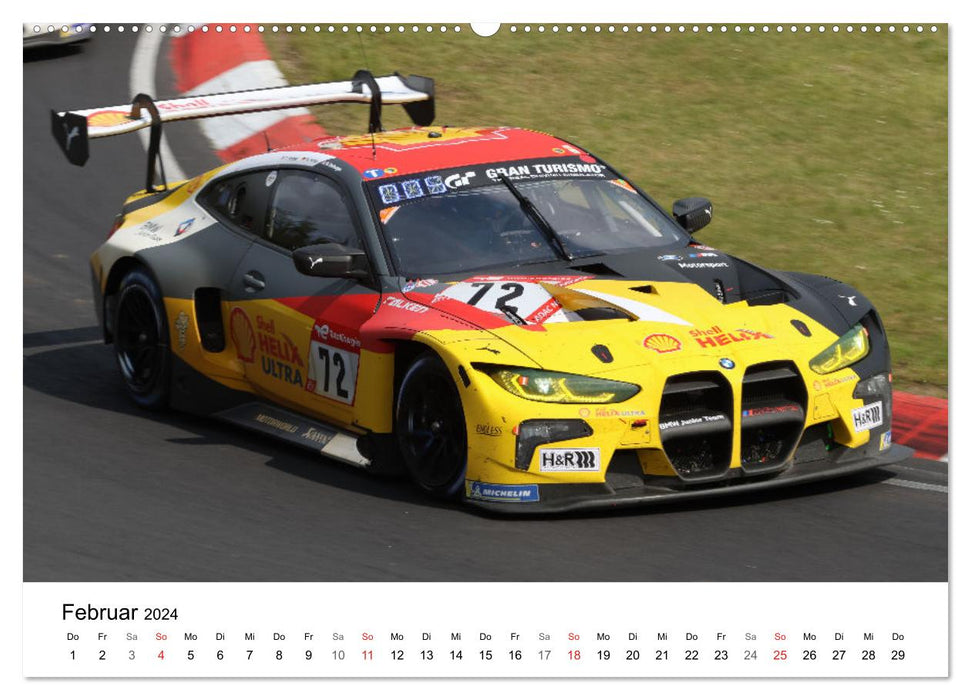 Bavarian Motor Works in Motorsport (CALVENDO Wall Calendar 2024) 