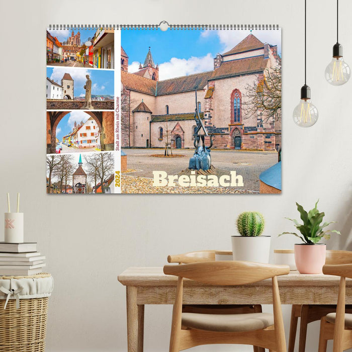 Breisach - city on the Rhine with charm (CALVENDO wall calendar 2024) 