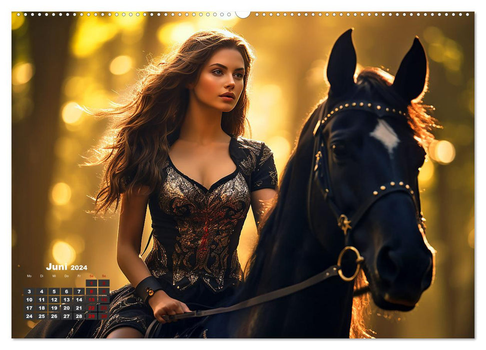 Enchanted by magic and romance (CALVENDO wall calendar 2024) 