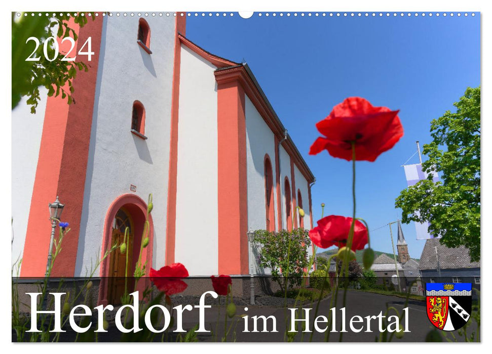 Herdorf im Hellertal (CALVENDO Wandkalender 2024)