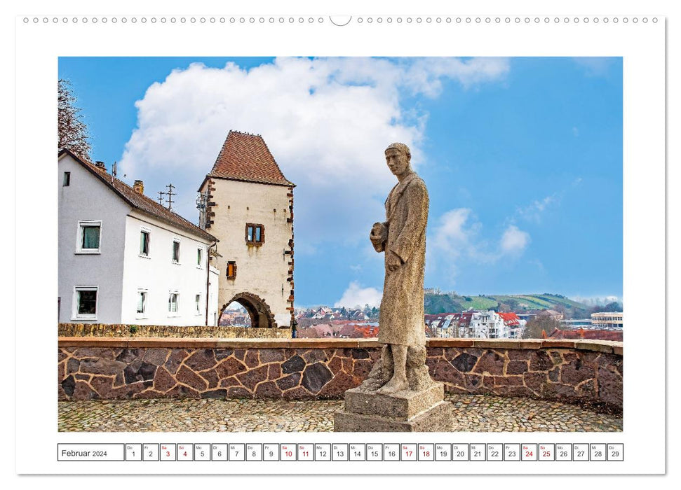 Breisach - Stadt am Rhein mit Charme (CALVENDO Premium Wandkalender 2024)