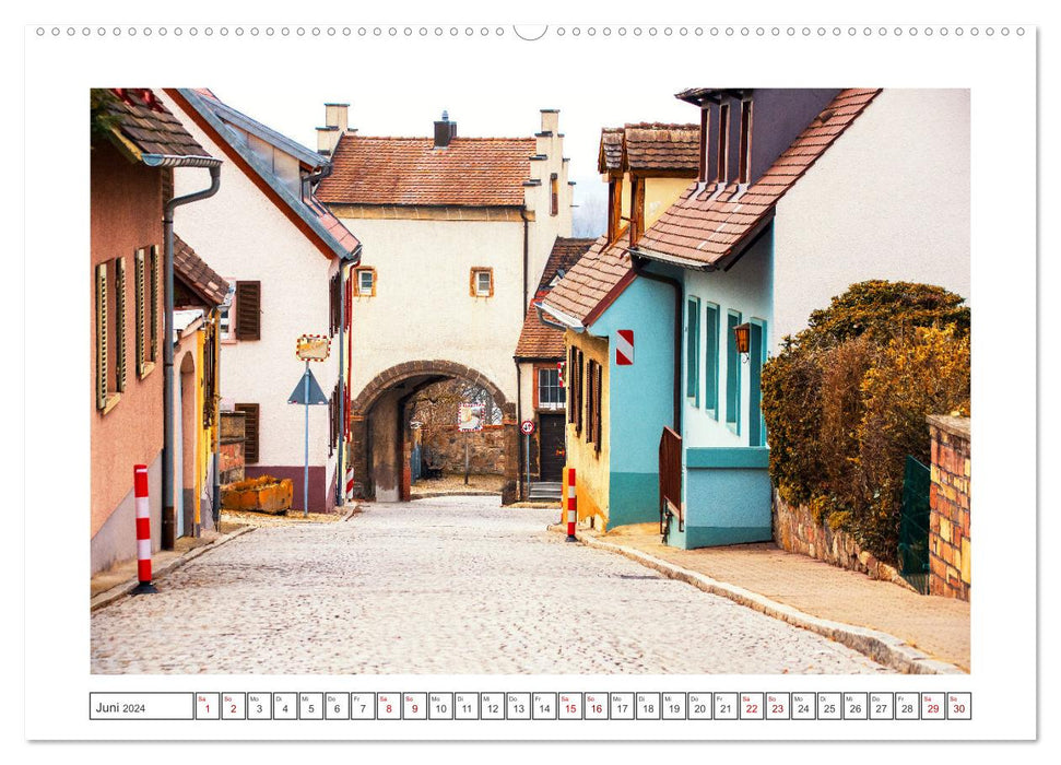 Breisach - city on the Rhine with charm (CALVENDO Premium Wall Calendar 2024) 