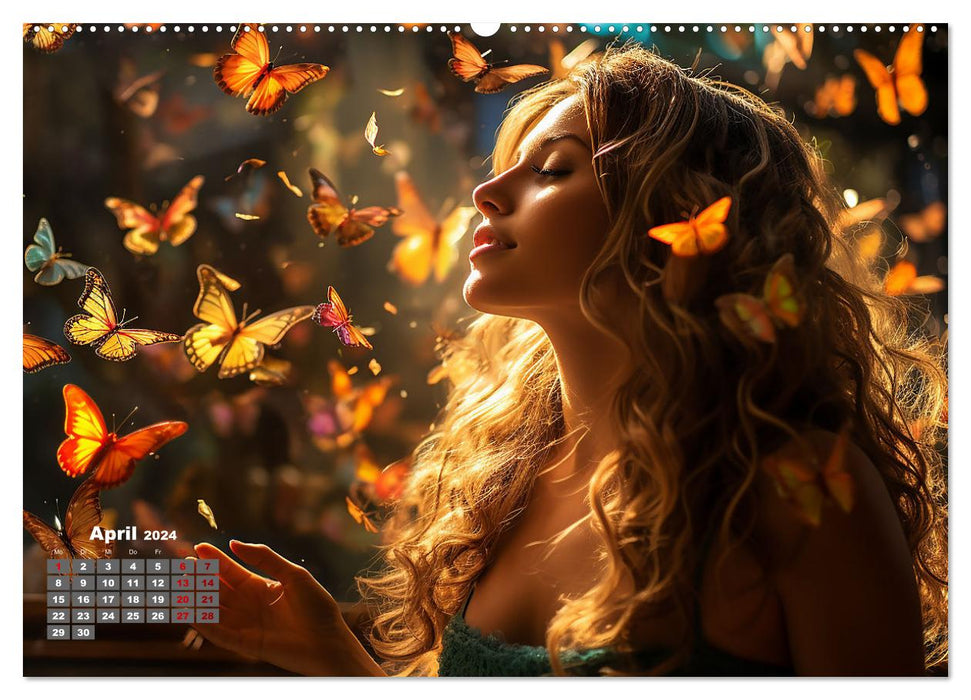 Enchanted by magic and romance (CALVENDO Premium Wall Calendar 2024) 