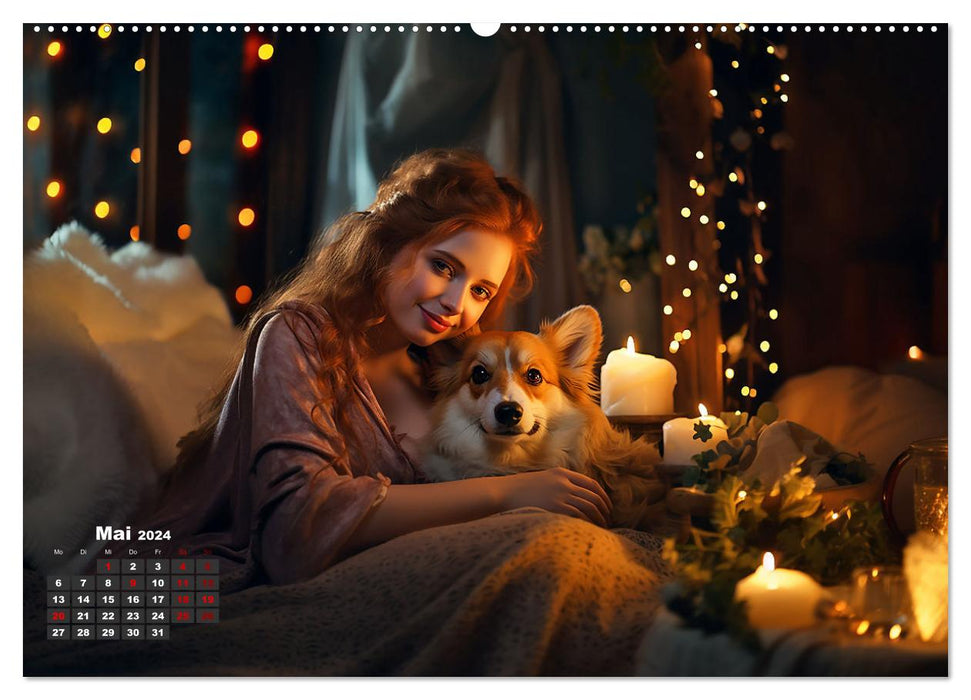 Verzaubert von Magie und Romantik (CALVENDO Premium Wandkalender 2024)