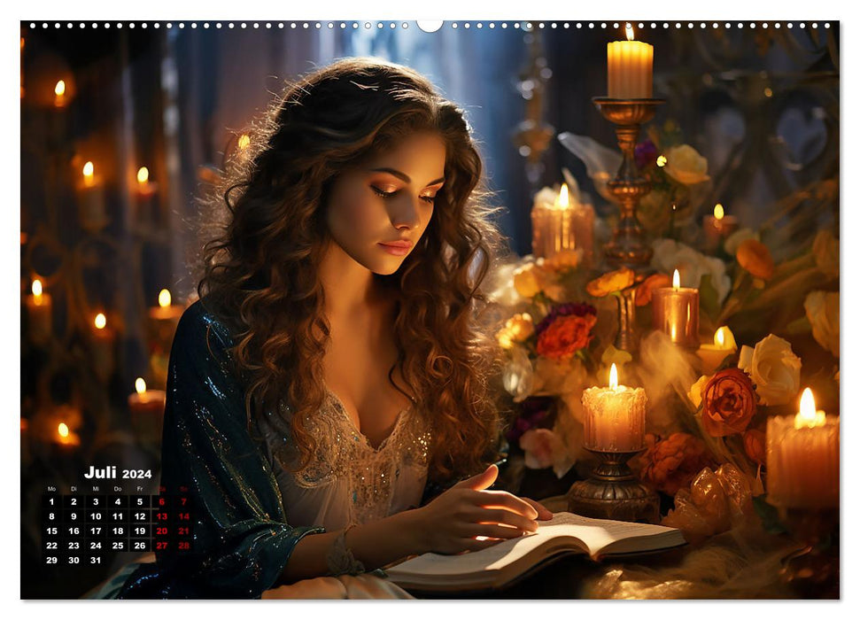 Enchanted by magic and romance (CALVENDO Premium Wall Calendar 2024) 