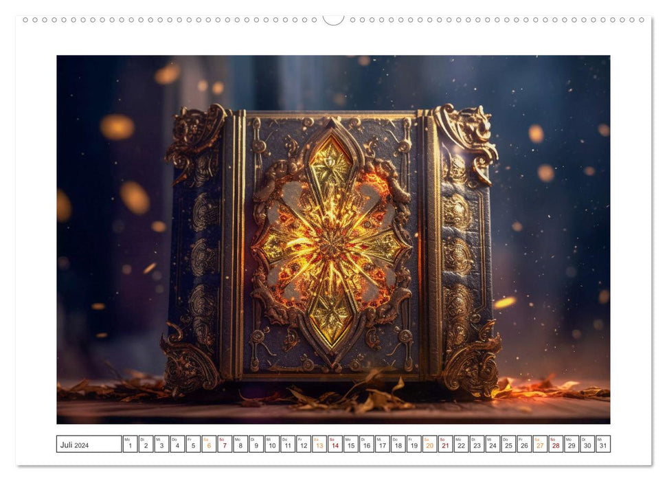 Magic Book - Terra Magica (CALVENDO Premium Wall Calendar 2024) 