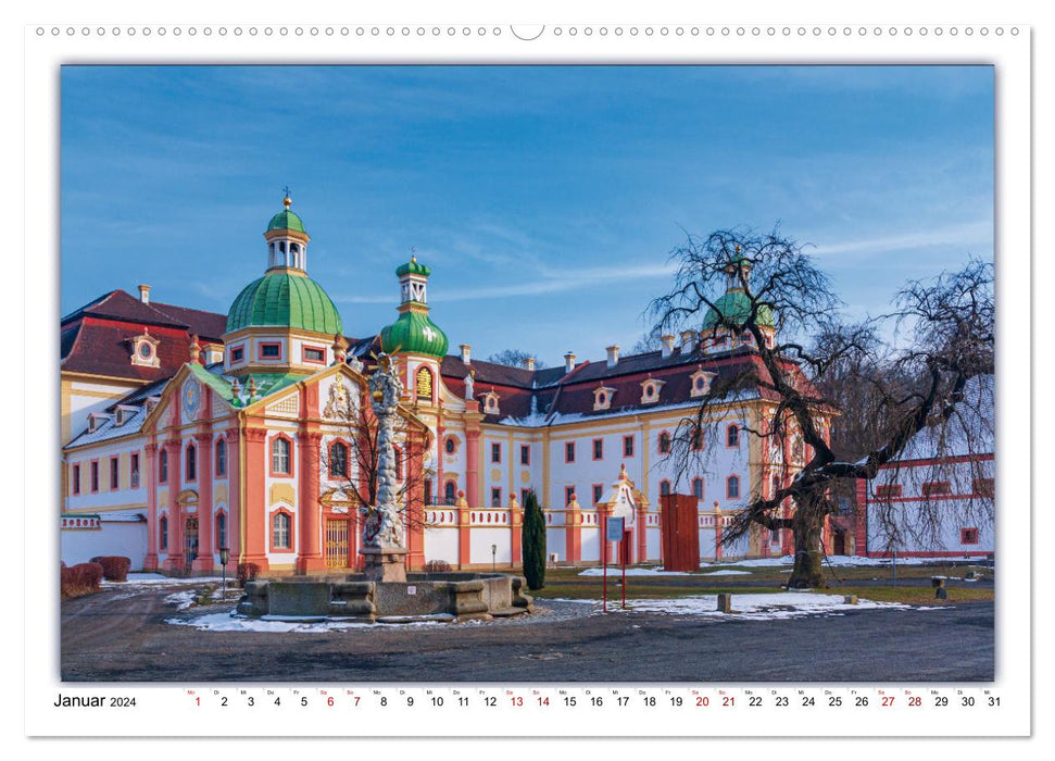 Kennst du Sachsen? (CALVENDO Premium Wandkalender 2024)