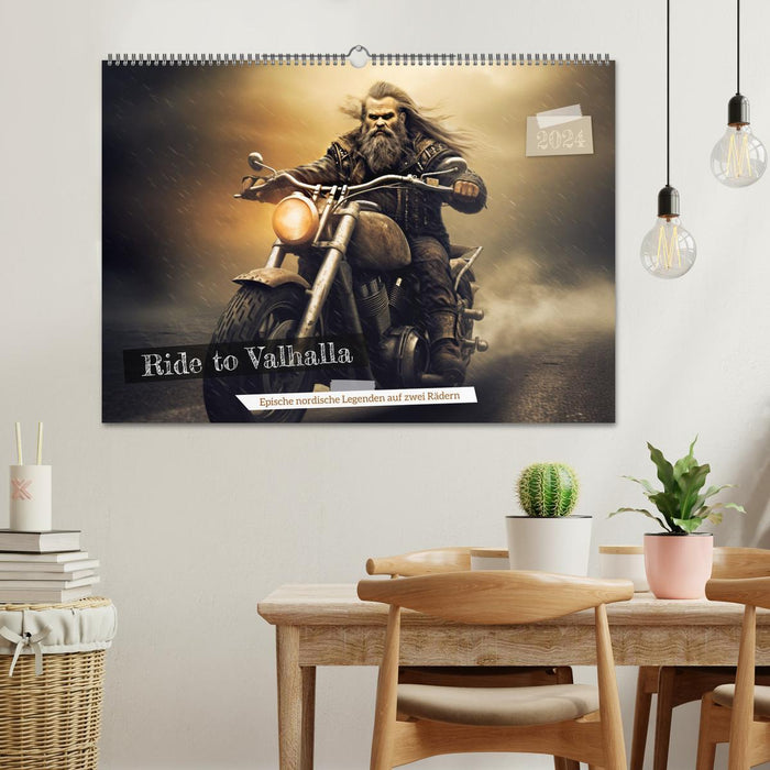 Ride to Valhalla (CALVENDO Wandkalender 2024)