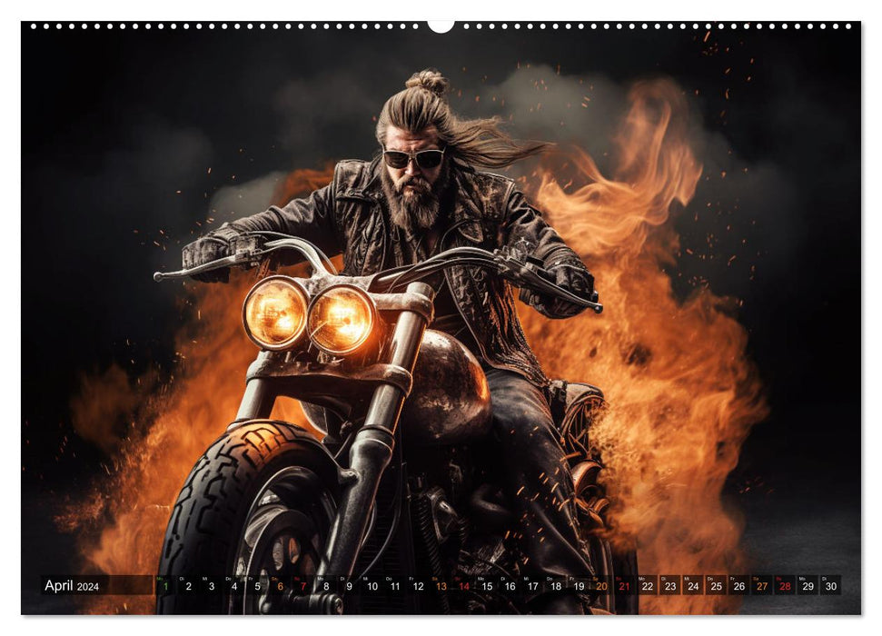 Ride to Valhalla (CALVENDO Premium Wall Calendar 2024) 