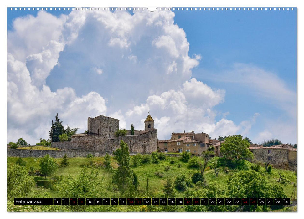 Dörfer in der Provence (CALVENDO Wandkalender 2024)