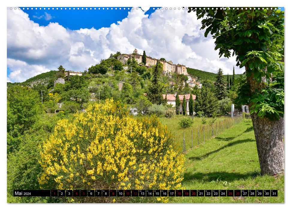 Dörfer in der Provence (CALVENDO Wandkalender 2024)