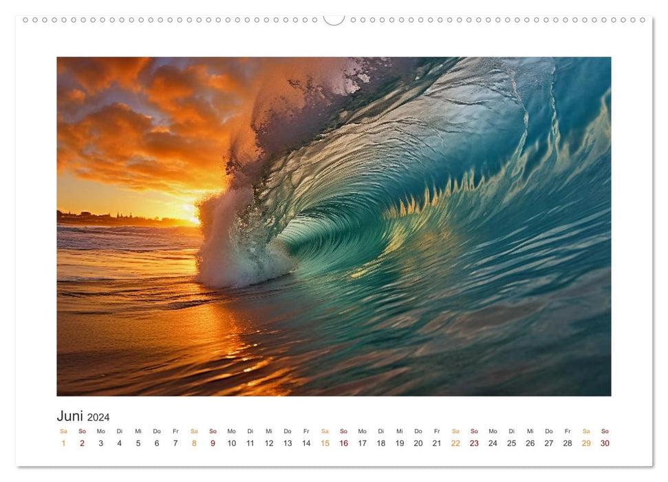 Raus aus dem Alltag (CALVENDO Premium Wandkalender 2024)