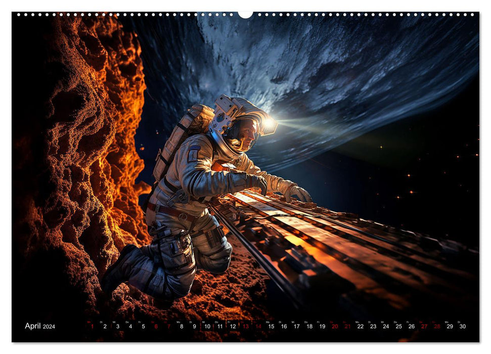 Back in the parallel universe (CALVENDO wall calendar 2024) 