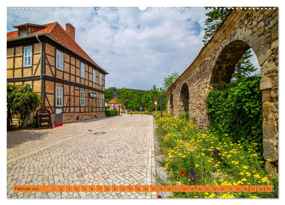 Experience the Michaelstein Monastery - Former Cistercians - Abbey in Blankenburg am Harz (CALVENDO wall calendar 2024) 