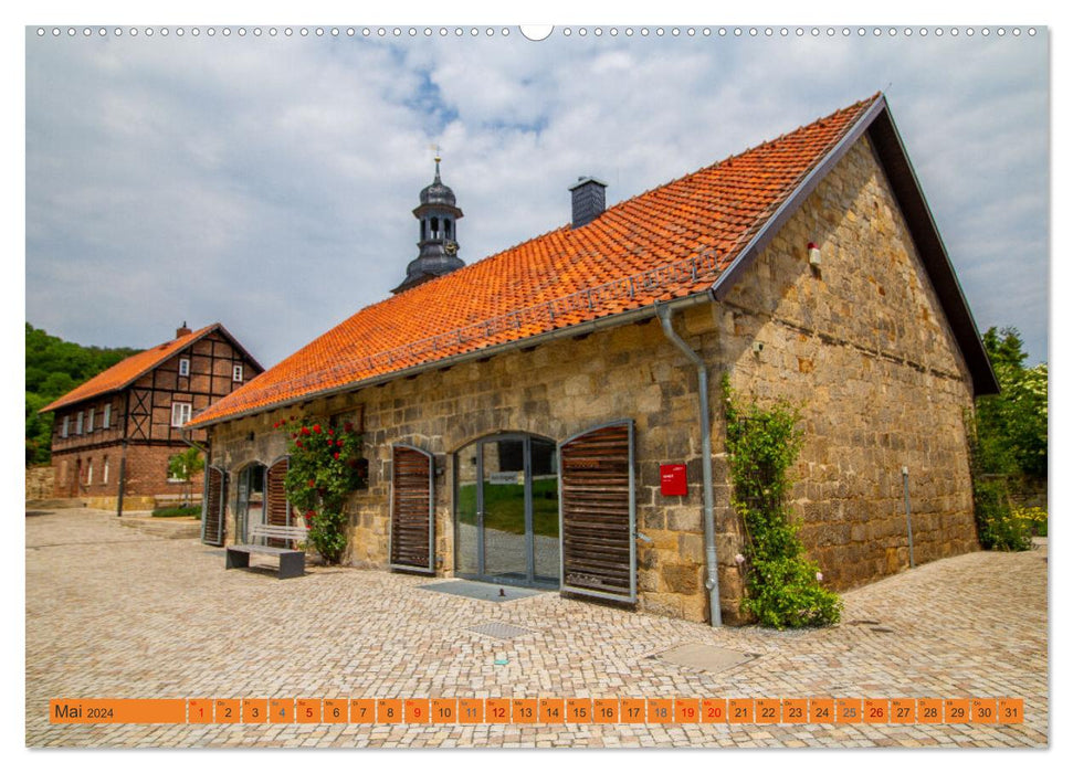 Das Kloster Michaelstein erleben – Ehemalige Zisterzienser – Abtei in Blankenburg am Harz (CALVENDO Wandkalender 2024)