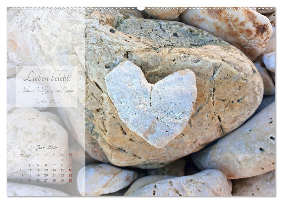 Randvoll mit Liebe (CALVENDO Premium Wandkalender 2024)