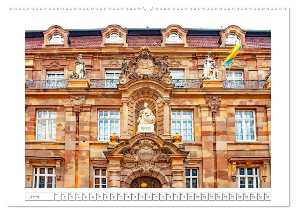 Stadt Speyer - wunderschönes Reiseziel (CALVENDO Premium Wandkalender 2024)