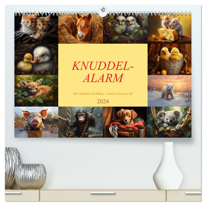 Knuddel-Alarm (CALVENDO Premium Wandkalender 2024)