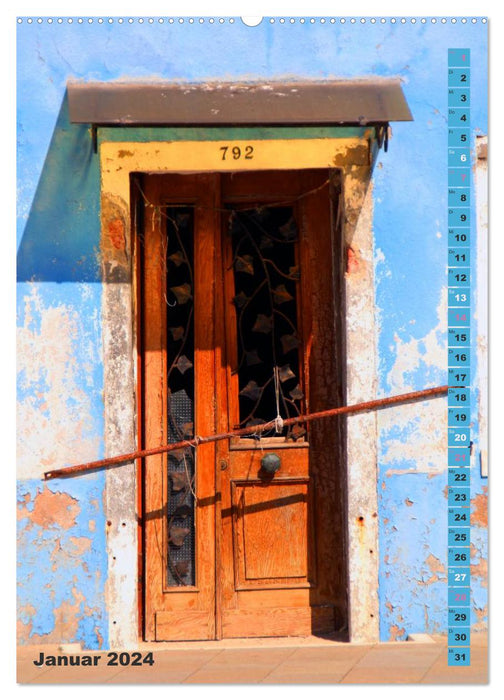 Venice's Doors (CALVENDO Wall Calendar 2024) 