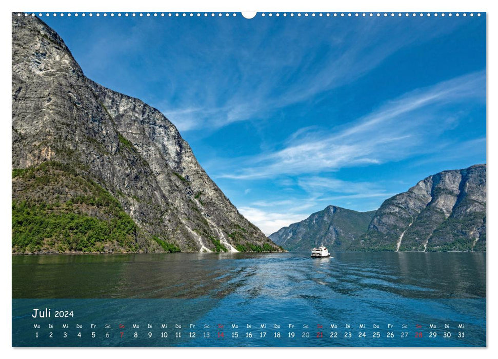 Skandinavien - Fjorde, Schären und Meer... (CALVENDO Premium Wandkalender 2024)