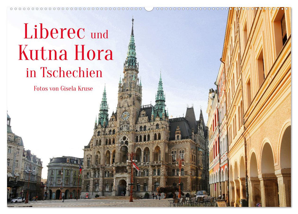 Liberec und Kutna Hora in Tschechien (CALVENDO Wandkalender 2024)