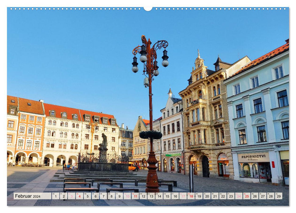 Liberec and Kutna Hora in the Czech Republic (CALVENDO wall calendar 2024) 