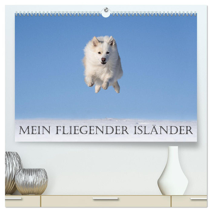 Mein fliegender Isländer (CALVENDO Premium Wandkalender 2024)