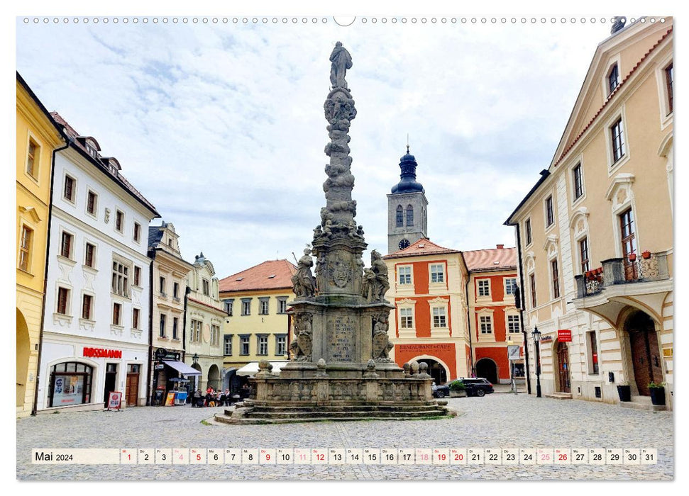 Liberec and Kutna Hora in the Czech Republic (CALVENDO Premium Wall Calendar 2024) 