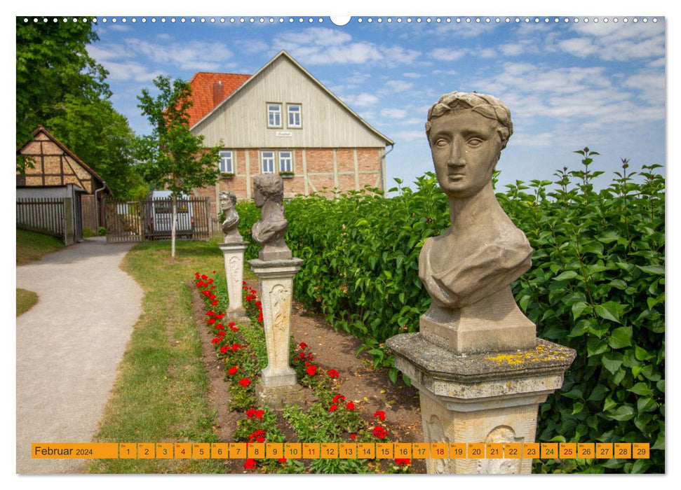 Experience Blankenburg Castle Gardens (CALVENDO Wall Calendar 2024) 