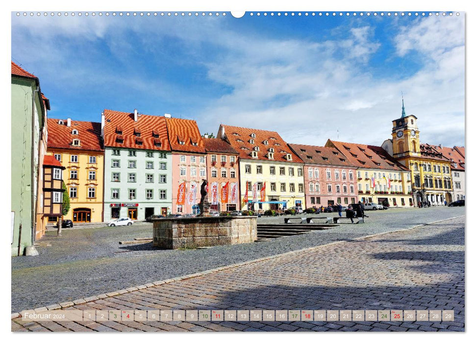 Schönes Tschechien - Eine Rundreise (CALVENDO Wandkalender 2024)
