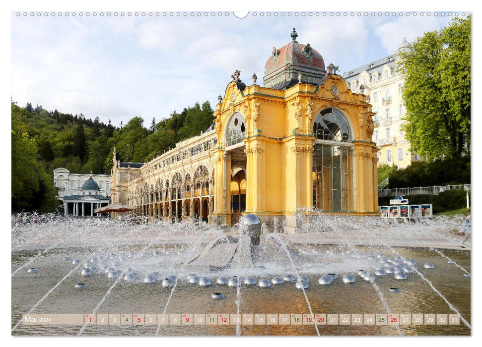 Schönes Tschechien - Eine Rundreise (CALVENDO Premium Wandkalender 2024)
