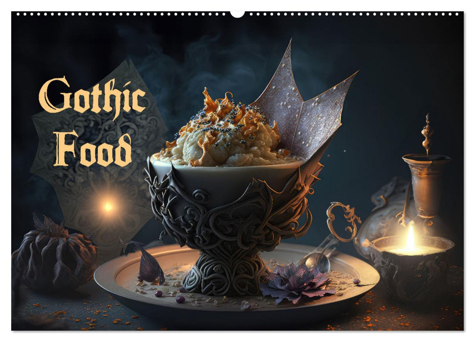 Gothic Food (CALVENDO wall calendar 2024) 