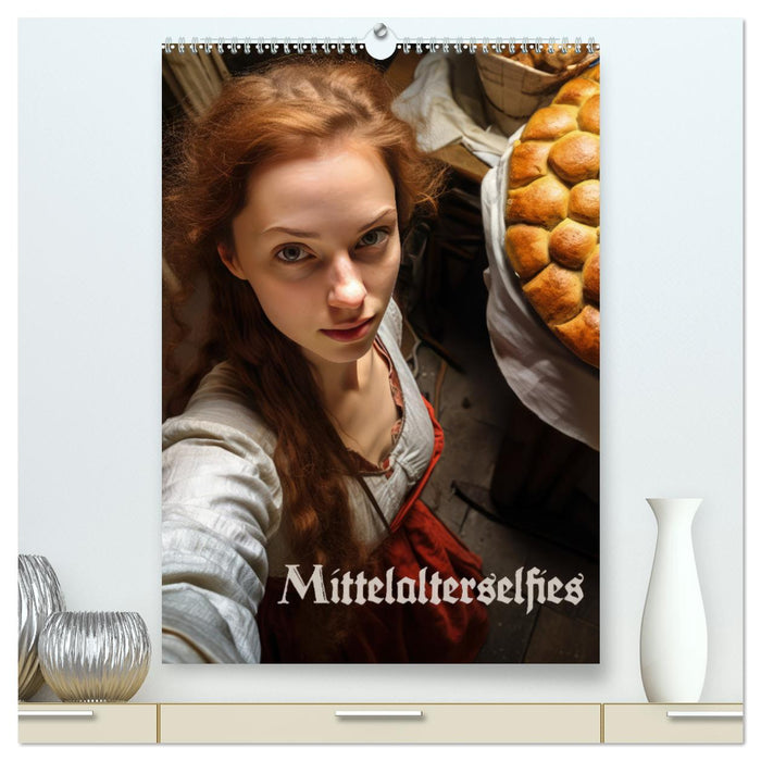 Mittelalterselfies (CALVENDO Premium Wandkalender 2024)