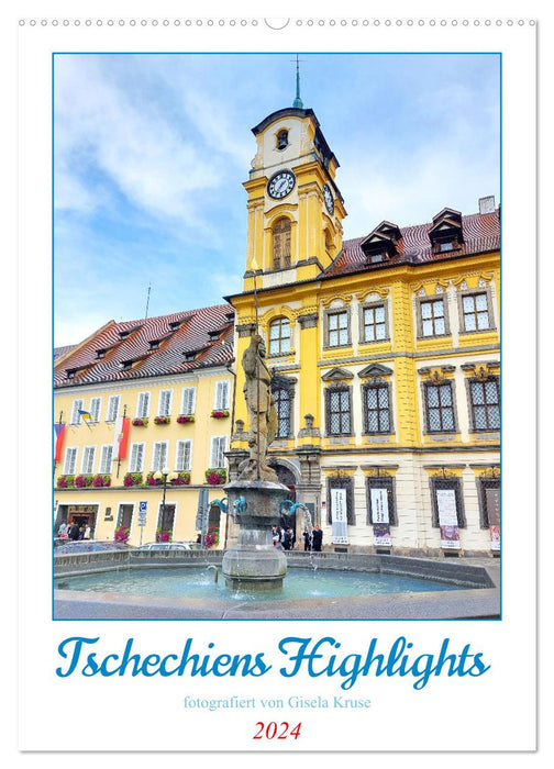 Czech Republic highlights (CALVENDO wall calendar 2024) 