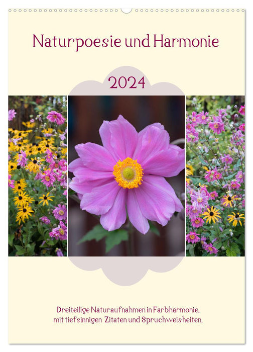 Naturpoesie und Harmonie (CALVENDO Wandkalender 2024)
