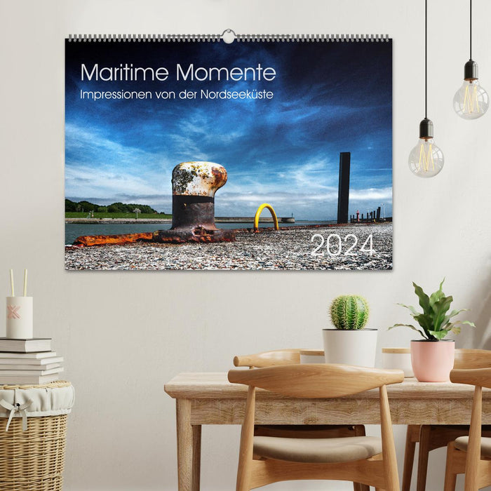 Moments maritimes (calendrier mural CALVENDO 2024) 