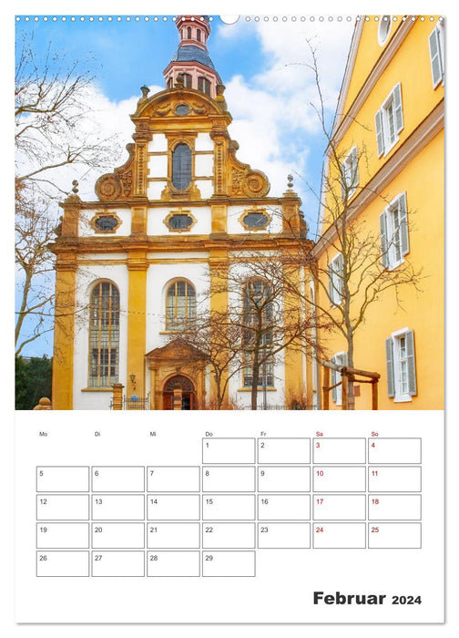 Stadt Speyer - Reiseplaner (CALVENDO Wandkalender 2024)