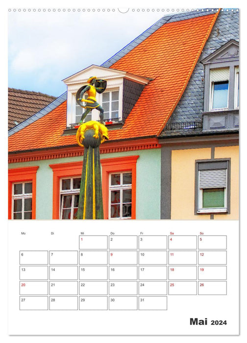 Stadt Speyer - Reiseplaner (CALVENDO Wandkalender 2024)