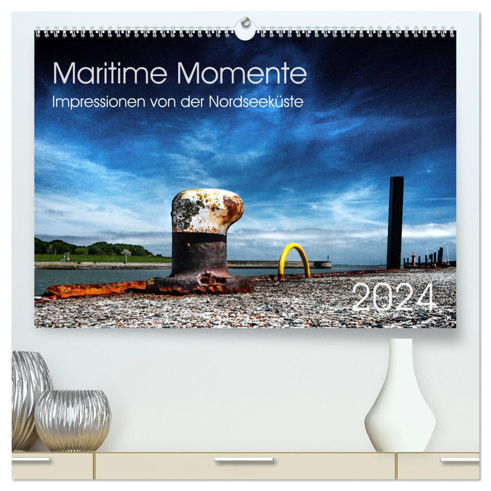 Moments maritimes (Calendrier mural CALVENDO Premium 2024) 