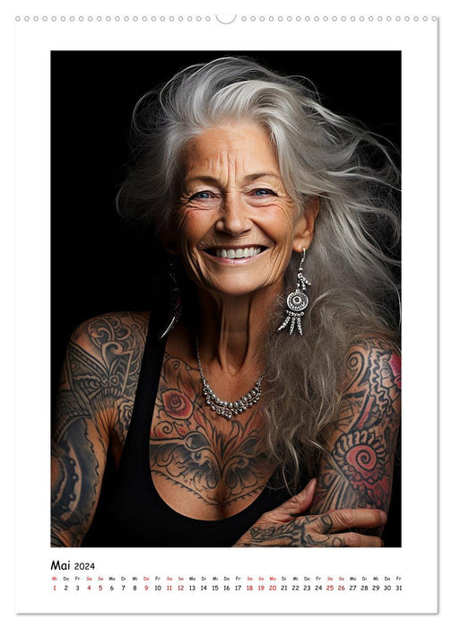 Tattoo to me too (CALVENDO Premium Wall Calendar 2024) 