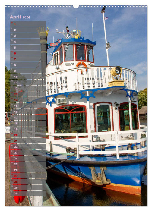 Baltic Sea Tour Germany - maritime highlights (CALVENDO Premium Wall Calendar 2024) 