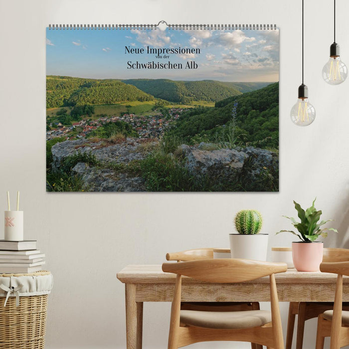 New impressions of the Swabian Alb (CALVENDO wall calendar 2024) 