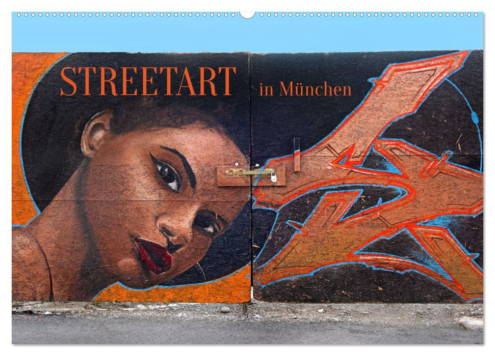 Street art à Munich (Calendrier mural CALVENDO 2024) 