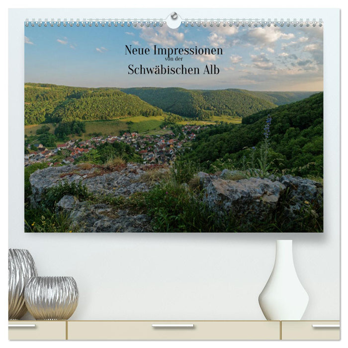Neue Impressionen von der Schwäbischen Alb (CALVENDO Premium Wandkalender 2024)